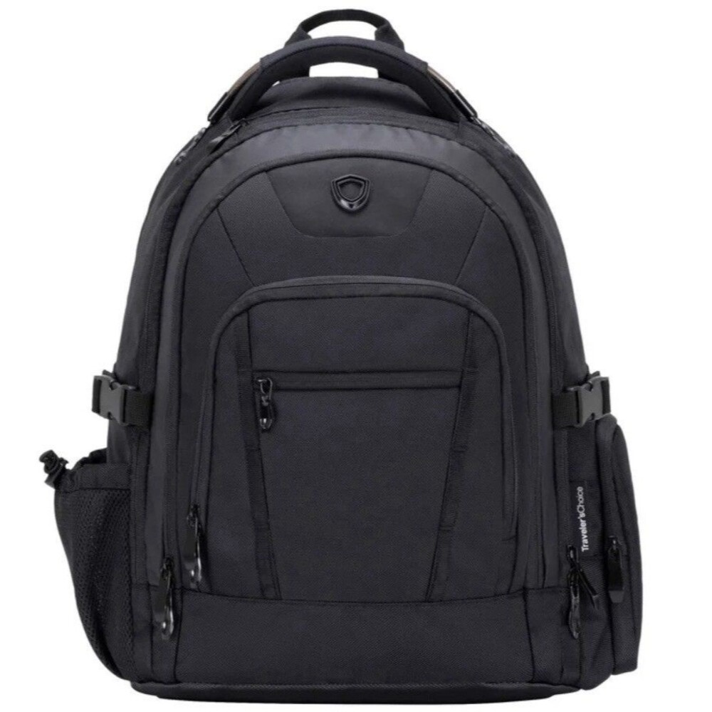 Traveler’s Choice 19" Direct Multi-Pocket Laptop Backpack